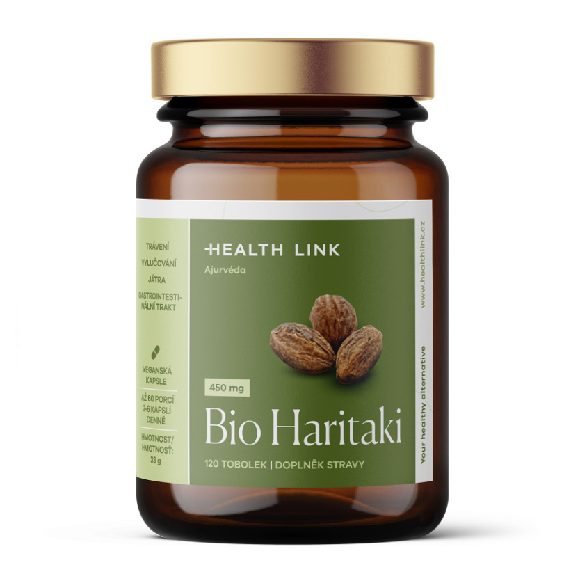 HEALTH LINK Haritaki 450 mg BIO 120 kapsúl