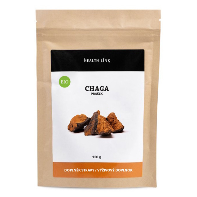 HEALTH LINK Chaga prášok BIO 120 g