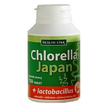 HEALTH LINK Chlorella Japan + lactobacillus 750 tablet