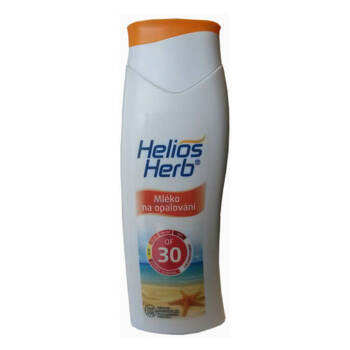 HELIOS Herb mlieko na opaľovanie 200 ml OF 30