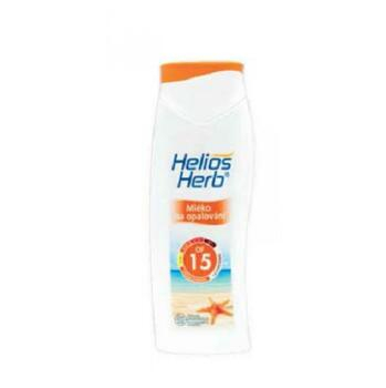 HELIOS Herb mlieko na opaľovanie OF 15 200 ml