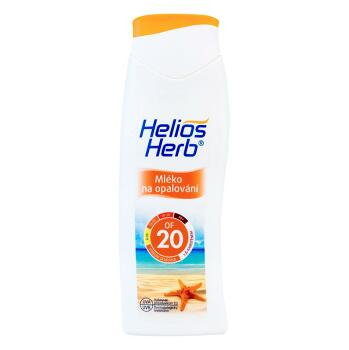 HELIOS Herb mlieko na opaľovanie 200 ml OF 20