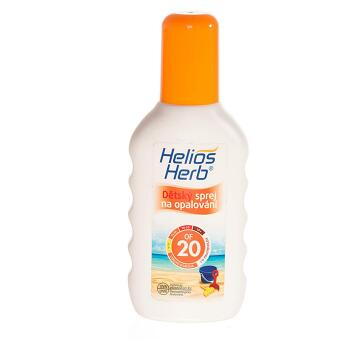 HELIOS Herb detský spray na opaľovanie 200 ml OF 20