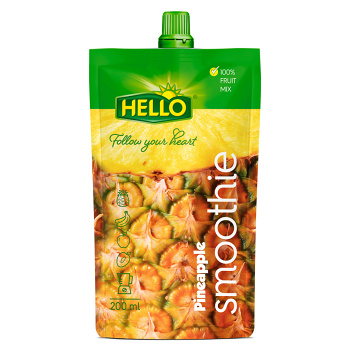HELLO Smoothie ananás kapsička 200 ml x 10 kusov