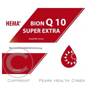 HEMA Bion Q10 super extra 60 mg 30 kapsúl