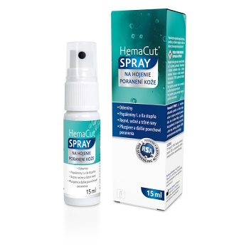 HEMACUT Spray 15 ml (Krytie a hojenie rán) - Hojivý