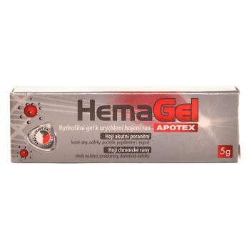 APOTEX HemaGel 5 g poškozený obal (Poškodený obal)