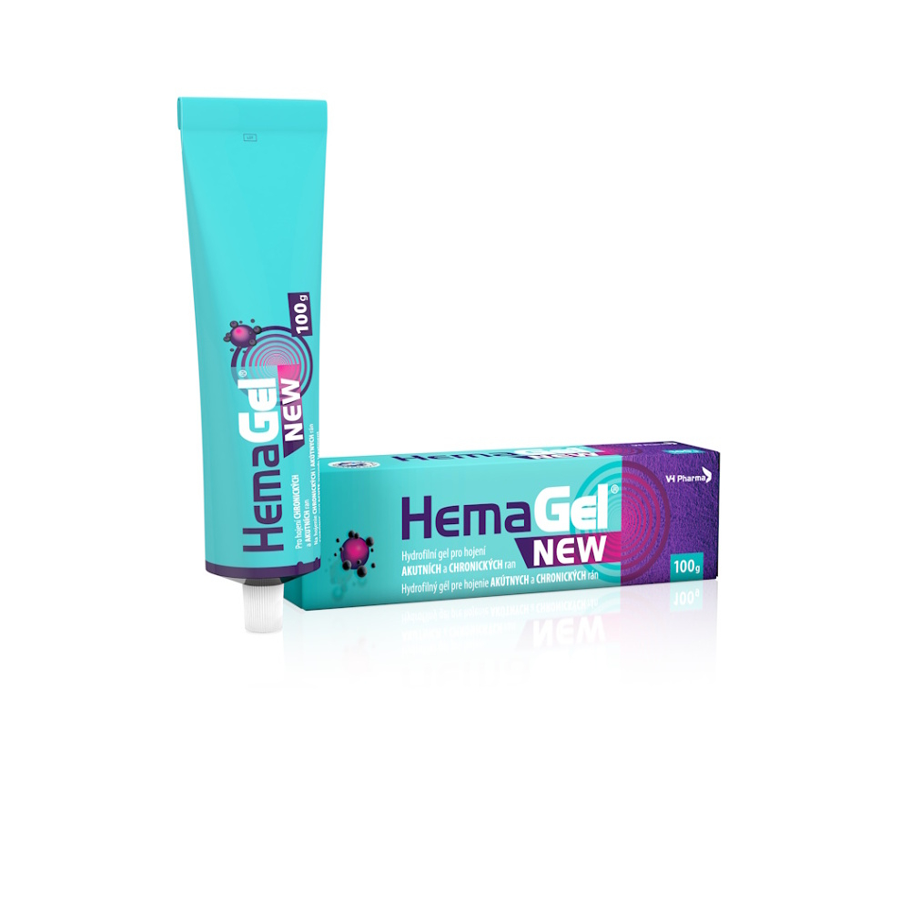 HemaGel hydrofilný gél pre hojenie rán 100 g