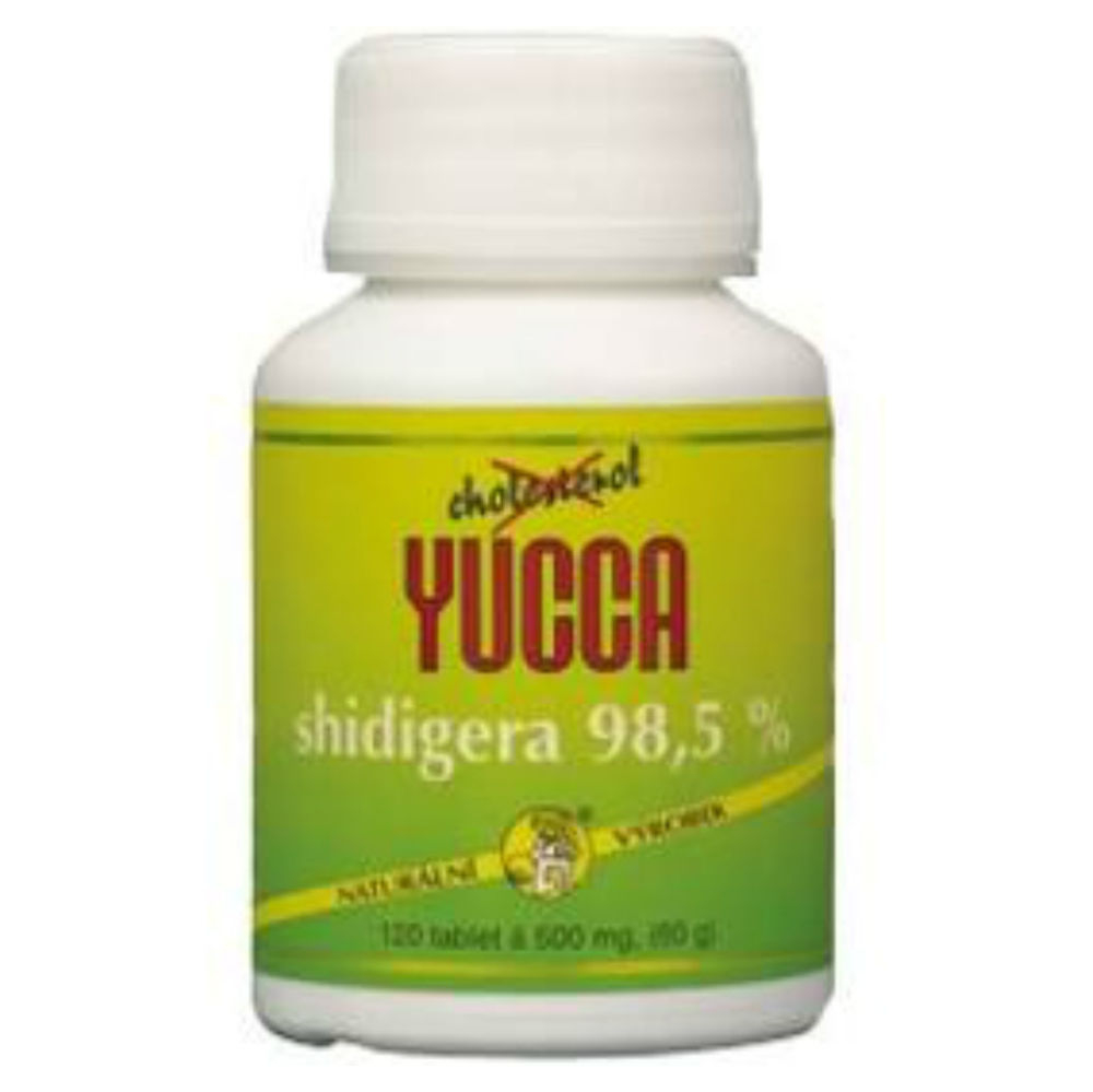 E-shop YUCCA schidigera 98,5% tbl.120