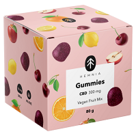 HEMNIA Gummies CBD 300 mg ovocný mix 30 kusov