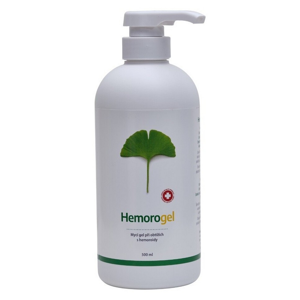 HEMOROGEL Umývací gél 500 ml