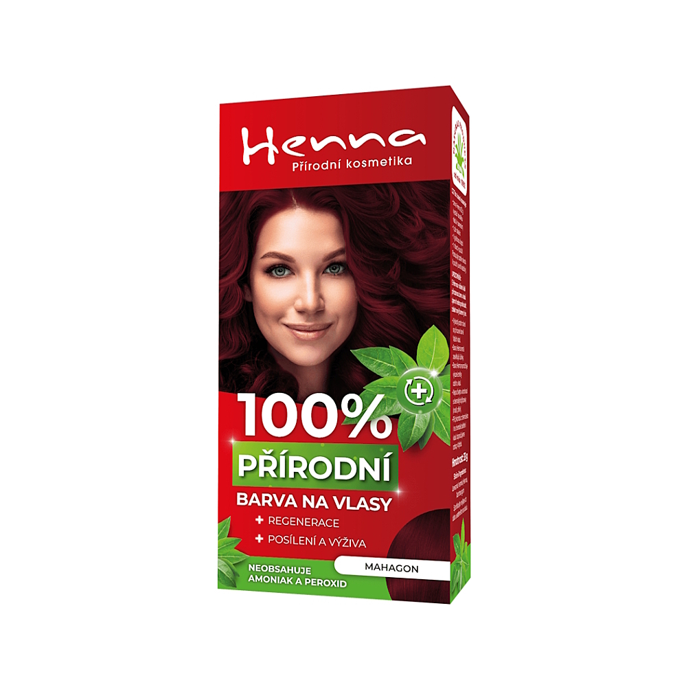 E-shop HENNA Farba na vlasy Mahagónová 33 g