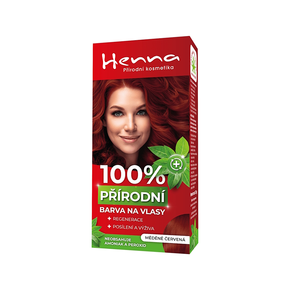 E-shop HENNA Farba na vlasy Medená červená 33 g