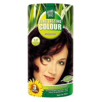 HENNA PLUS Prírodná farba na vlasy 3.67 Burgundská hnedá 100 ml