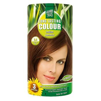 HENNA PLUS Prírodná farba na vlasy 5.4 Indiánske leto 100 ml