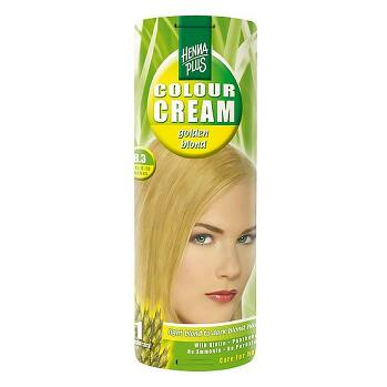 HENNA PLUS Prírodná farba na vlasy krémová ZLATÁ BLOND 8.3 60 ml