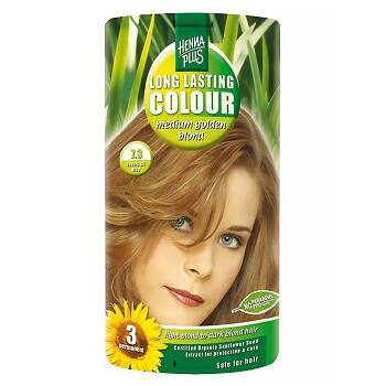 HENNA PLUS Prírodná farba na vlasy 7.3 Sýto zlatá blond 100 ml