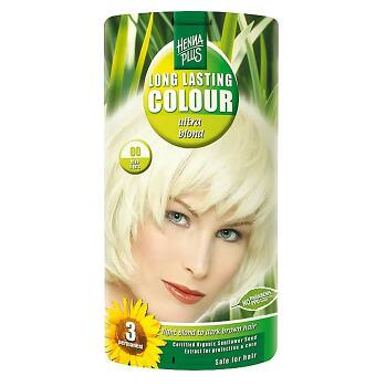 HENNA PLUS Prírodná farba na vlasy 00 Ultra blond zosvetľujúca 140 ml