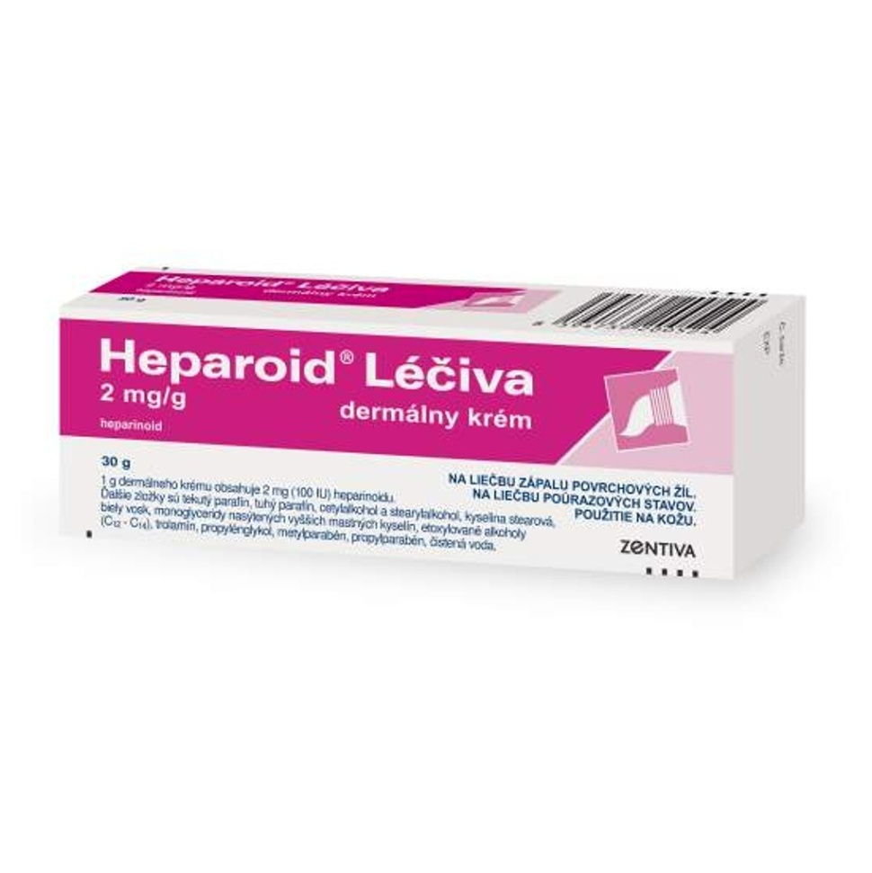 Heparoid Léčiva ung.der.1 x 30 g kúpite na Mojalekaren.sk