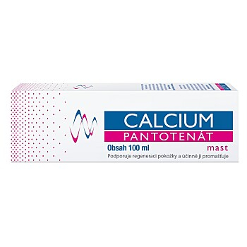 HERBACOS Calcium panthotenát mast 100 ml (Telové masti) - Hydratačný, Ošetrujúci, Regeneračné, Upokojujúci