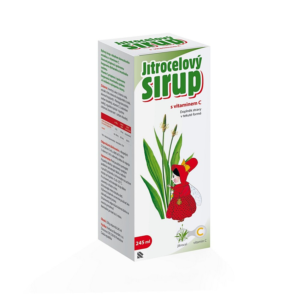 E-shop HERBACOS Skorocelový sirup s vitamínom C 320 g