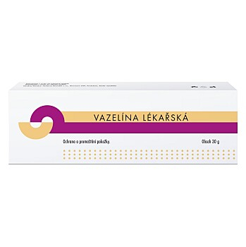 HERBACOS VAZELÍNA LEKÁRSKA TUBA 30G (Kosmetické vazelíny)