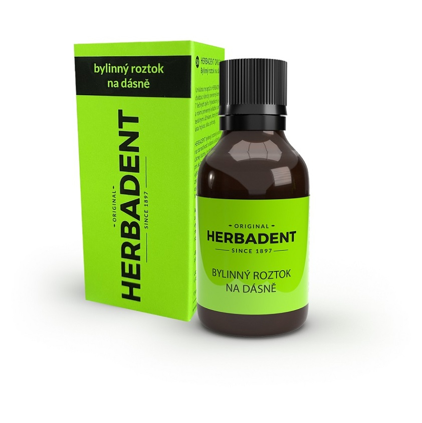HERBADENT Bylinný roztok na ďasná 25 ml kúpite na Mojalekaren.sk