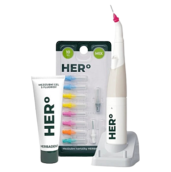 HERBADENT Hero elekctra elektrická medzizubná kefka (Sonické zubné kefky)