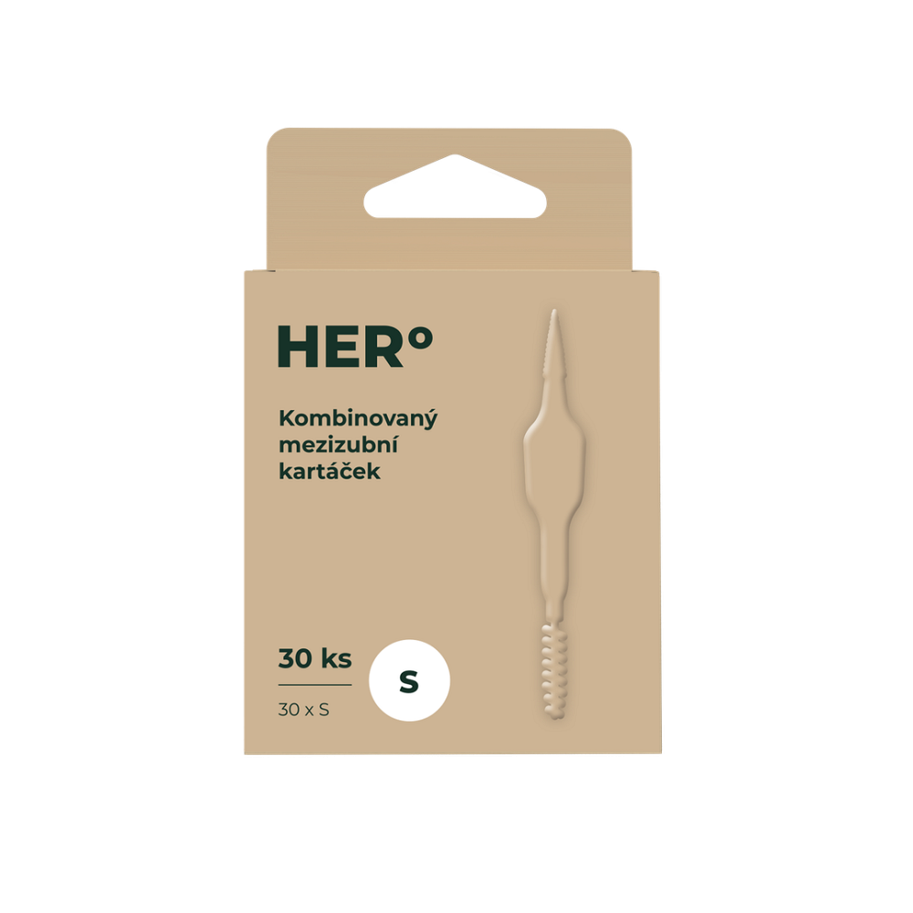 HERBADENT HERO medzizubné kefky S 30ks