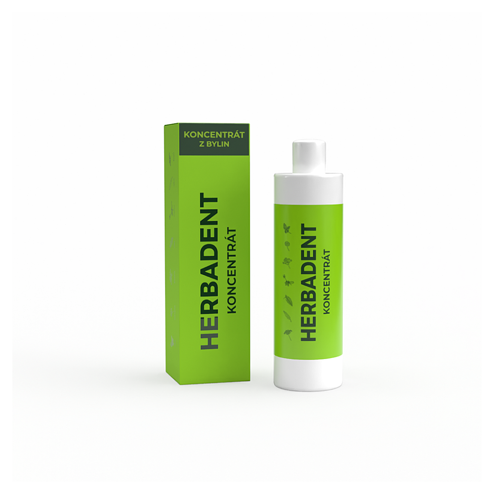 HERBADENT ORIGINAL koncentrát ústnej vody 250 ml