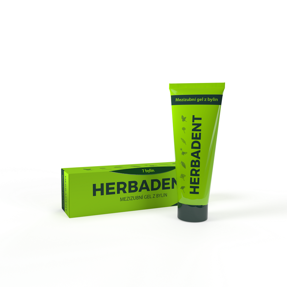 HERBADENT Original Bylinný medzizubný gél s fluoridmi 25 g kúpite na Mojalekaren.sk