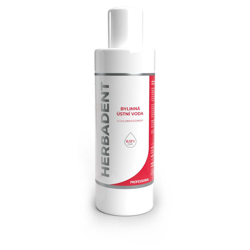HERBADENT Professional Bylinná ústna voda s chlórhexidínom 240 ml kúpite na Mojalekaren.sk