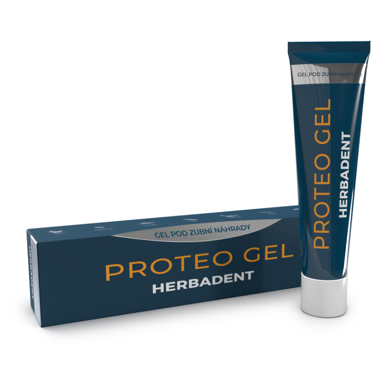 HERBADENT PROTEO GÉL pod zubné náhrady 40 g kúpite na Mojalekaren.sk