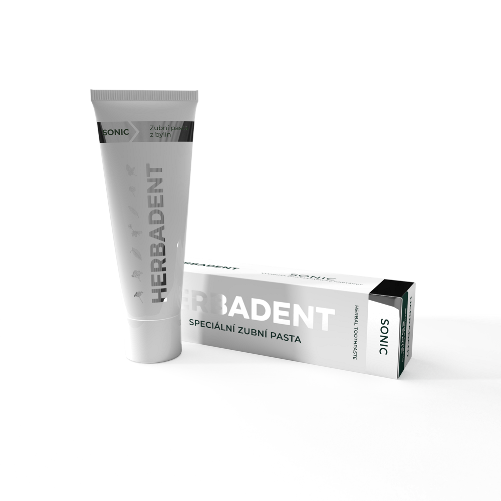 HERBADENT Sonic Zubná pasta na čistenie s elektrickou kefkou 75 g kúpite na Mojalekaren.sk