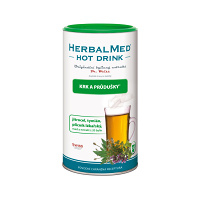 HERBALMED Dr.Weiss Hot drink krk priedušky + vitamín C 180 g