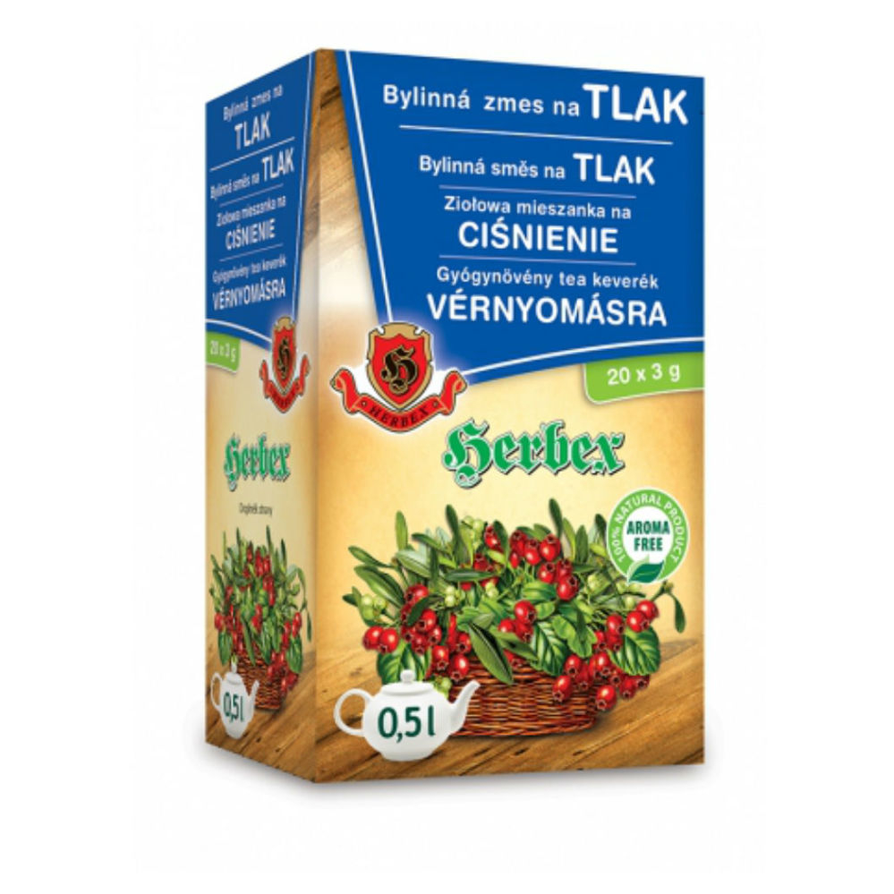 HERBEX Bylinná zmes na tlak 20 vreciek kúpite na Mojalekaren.sk