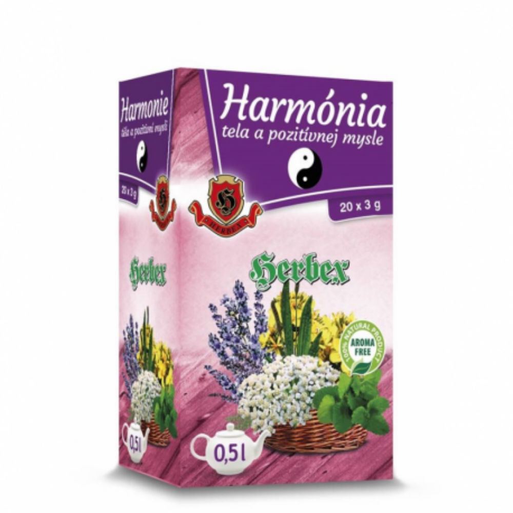 HERBEX HARMÓNIA tela a pozitívnej mysle, 20x3g kúpite na Mojalekaren.sk