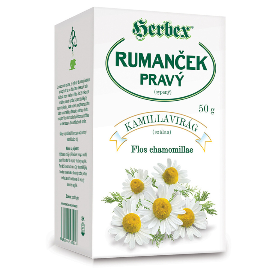 E-shop HERBEX Rumanček pravý 50 g