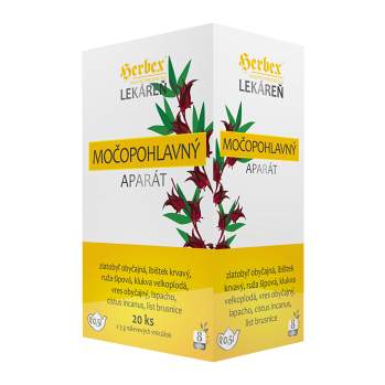 HERBEX Lekáreň močopohlavný aparát bylinný čaj 20 vreciek
