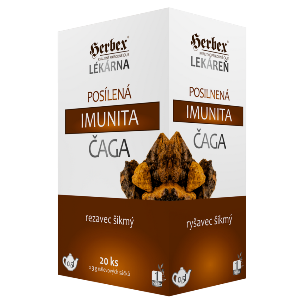 HERBEX Čaj posilnená imunita ČAGA 20 x 3 g kúpite na Mojalekaren.sk