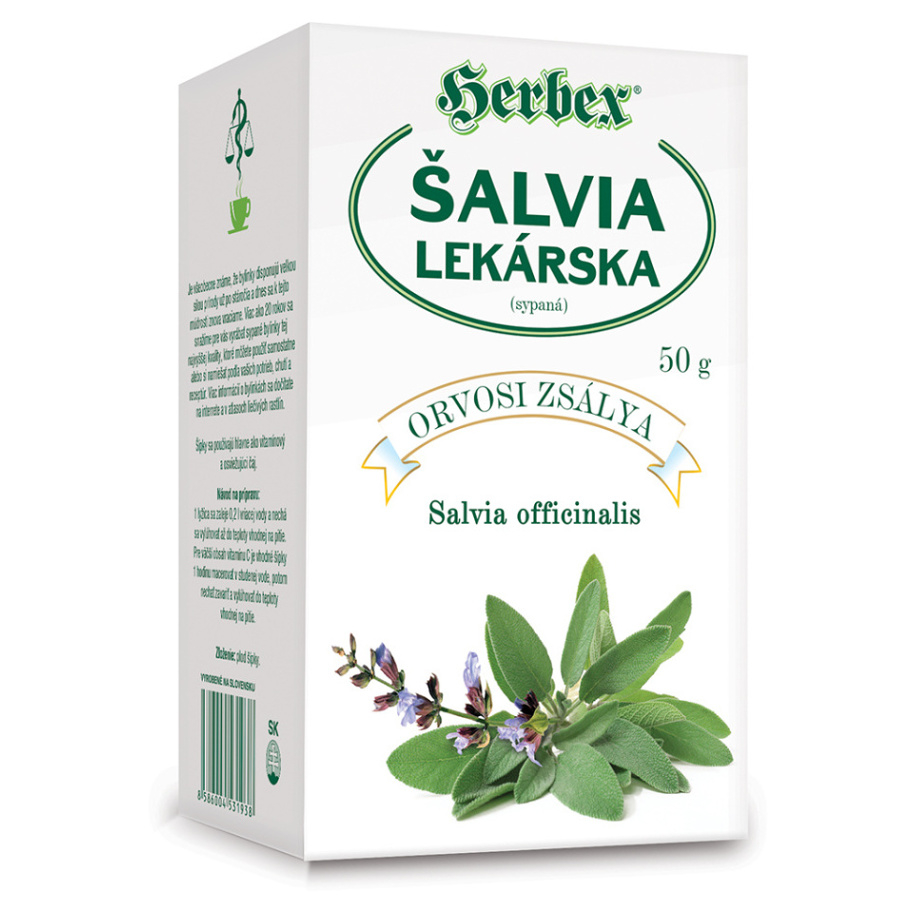 E-shop HERBEX Šalvia lekárska 50 g