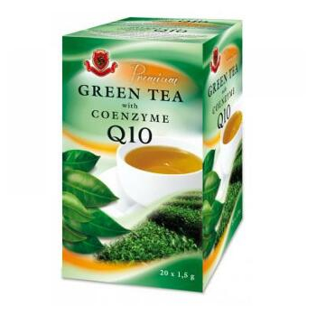 HERBEX Zelený čaj s koenzýmom Q10 premium 20 vreciek