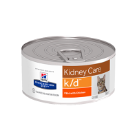 HILL'S Prescription Diet™ k/d™ Feline Chicken konzerva 156 g