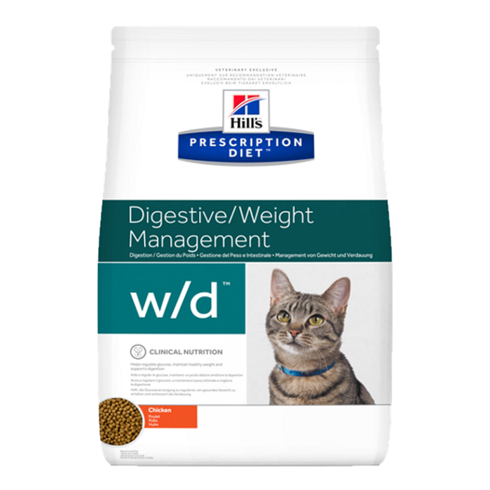 E-shop HILL'S Prescription Diet™ w/d™ Feline granule 1,5 kg
