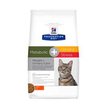 HILL'S Prescription Diet™ Metabolic + Urinary Stress Chicken Feline granule 1,5 kg