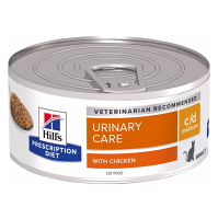 HILL'S Prescription Diet™ c/d™ Multicare Feline Chicken konzerva 156 g