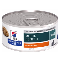 HILL'S Prescription Diet™ w/d™ Feline Chicken konzerva 156 g