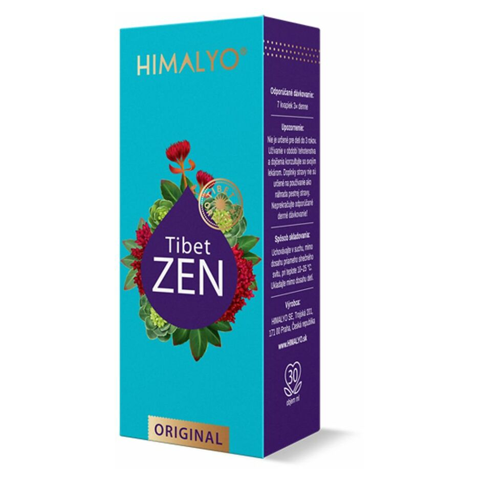 HIMALYO Tibet ZEN kvapky kvapky na normálnu funkciu srdca a ciev 30 ml kúpite na Mojalekaren.sk