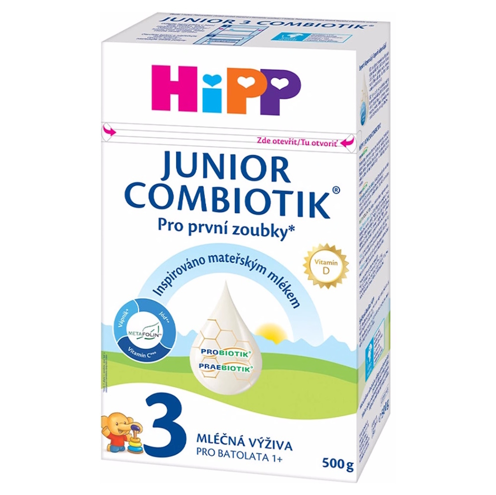 Hipp Junior Combiotik® 3 mliečna výživa pre batoľatá 500 g kúpite na Mojalekaren.sk