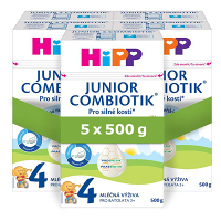 HiPP 4 Combiotik junior mliečna výživa 5 x 500 g